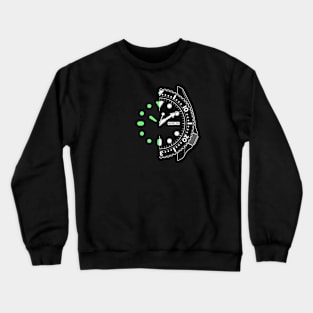 Divers Watch Day and Night Crewneck Sweatshirt